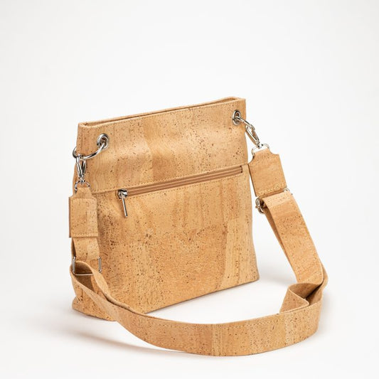 Umhängetasche aus Naturkork.