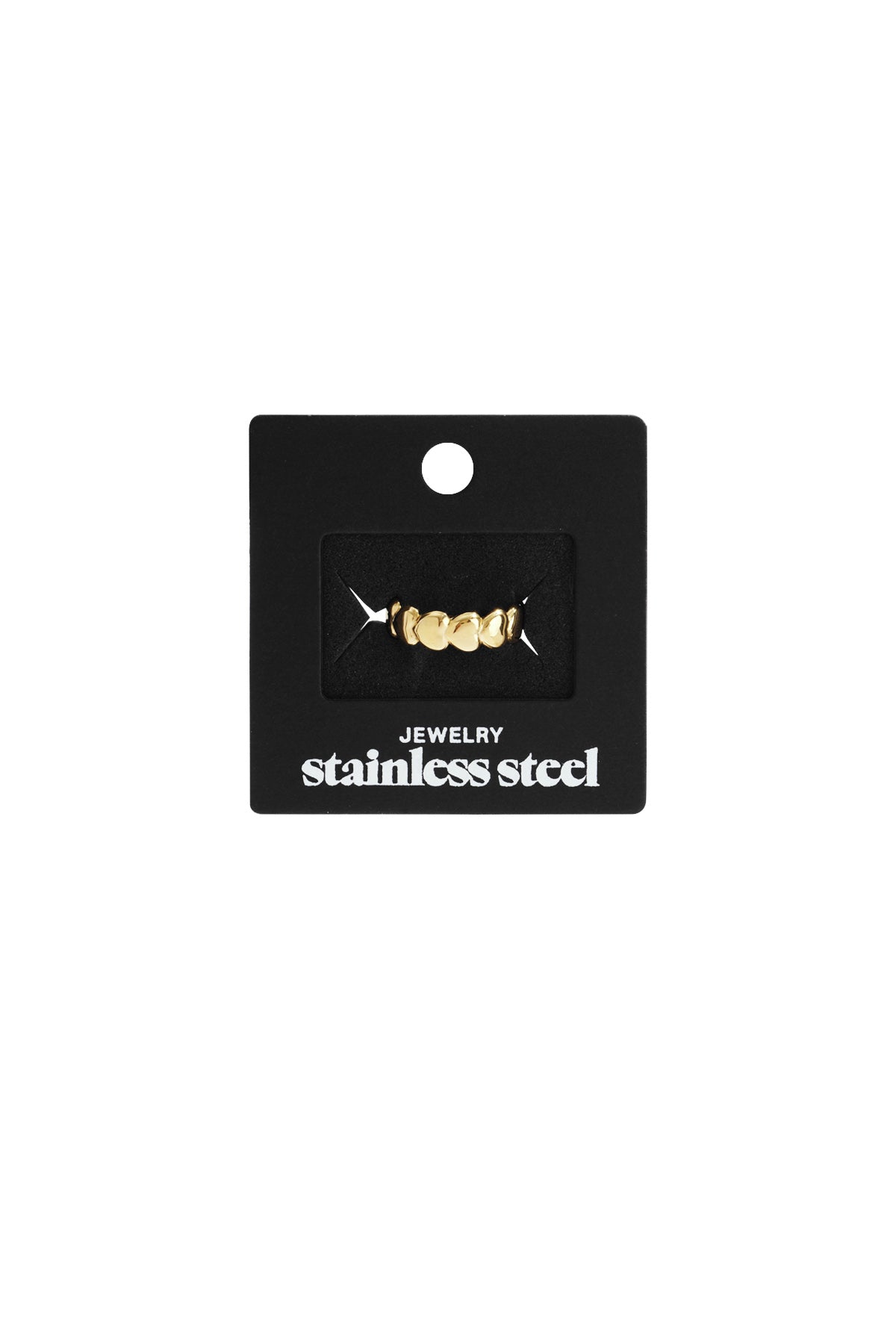 Edelstahl Minimalistische Ringe Herz Casual Täglich Einfache Serie frauen schmuck