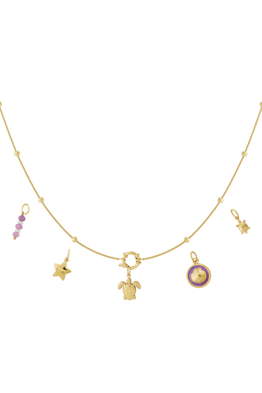 DIY-Halskette mit Schildkröte