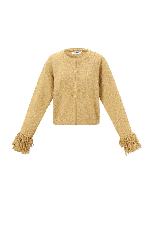 Gestrickte Polyesterfaser Damen-Cardigan Casual Einfarbig Herbst/Winter