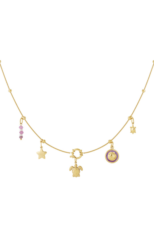 DIY-Halskette mit Schildkröte