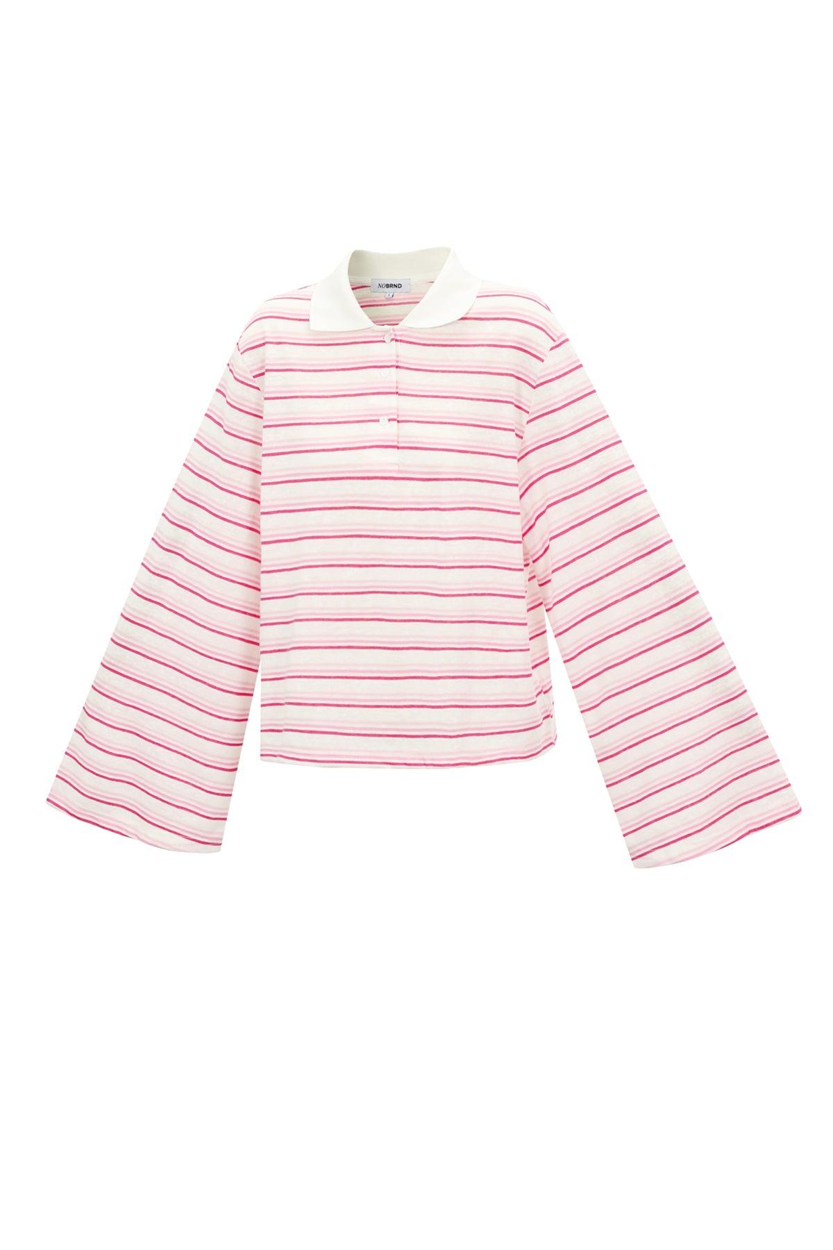 Gestreiftes Stretch-Polo-Set