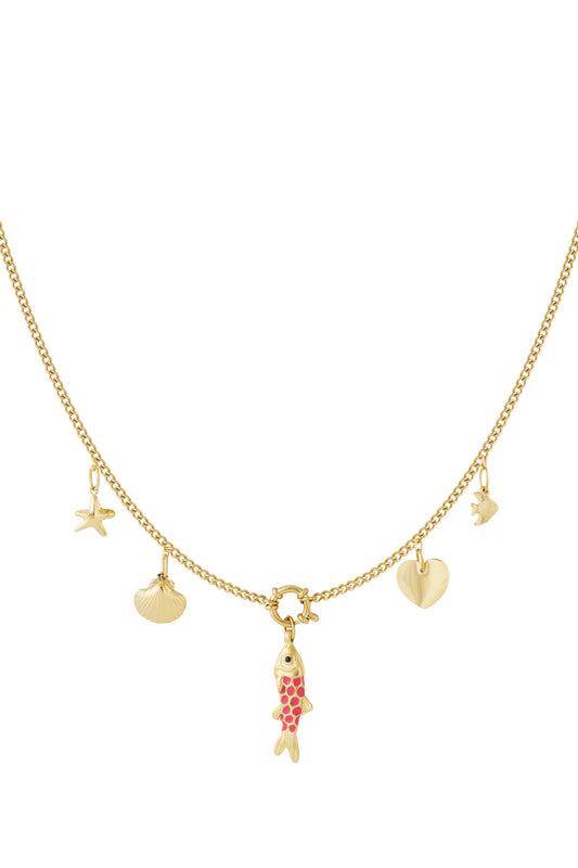 DIY Halskette mit Fischen