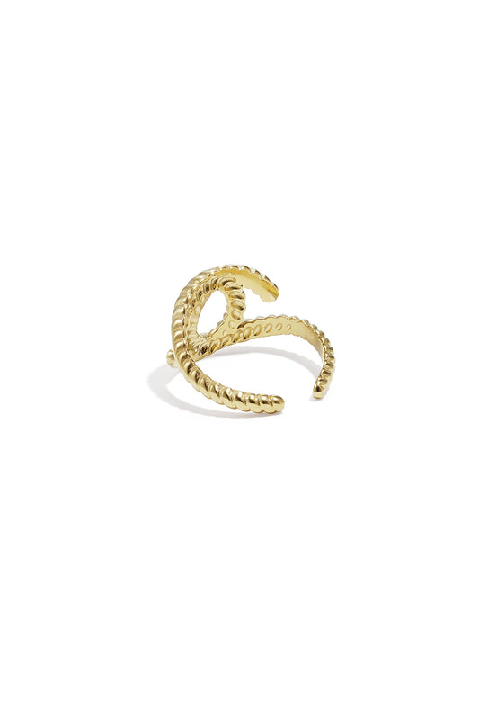 Statement-Ringe aus Edelstahl – Kollektion „Casual Daily Simple“ – Damenschmuck