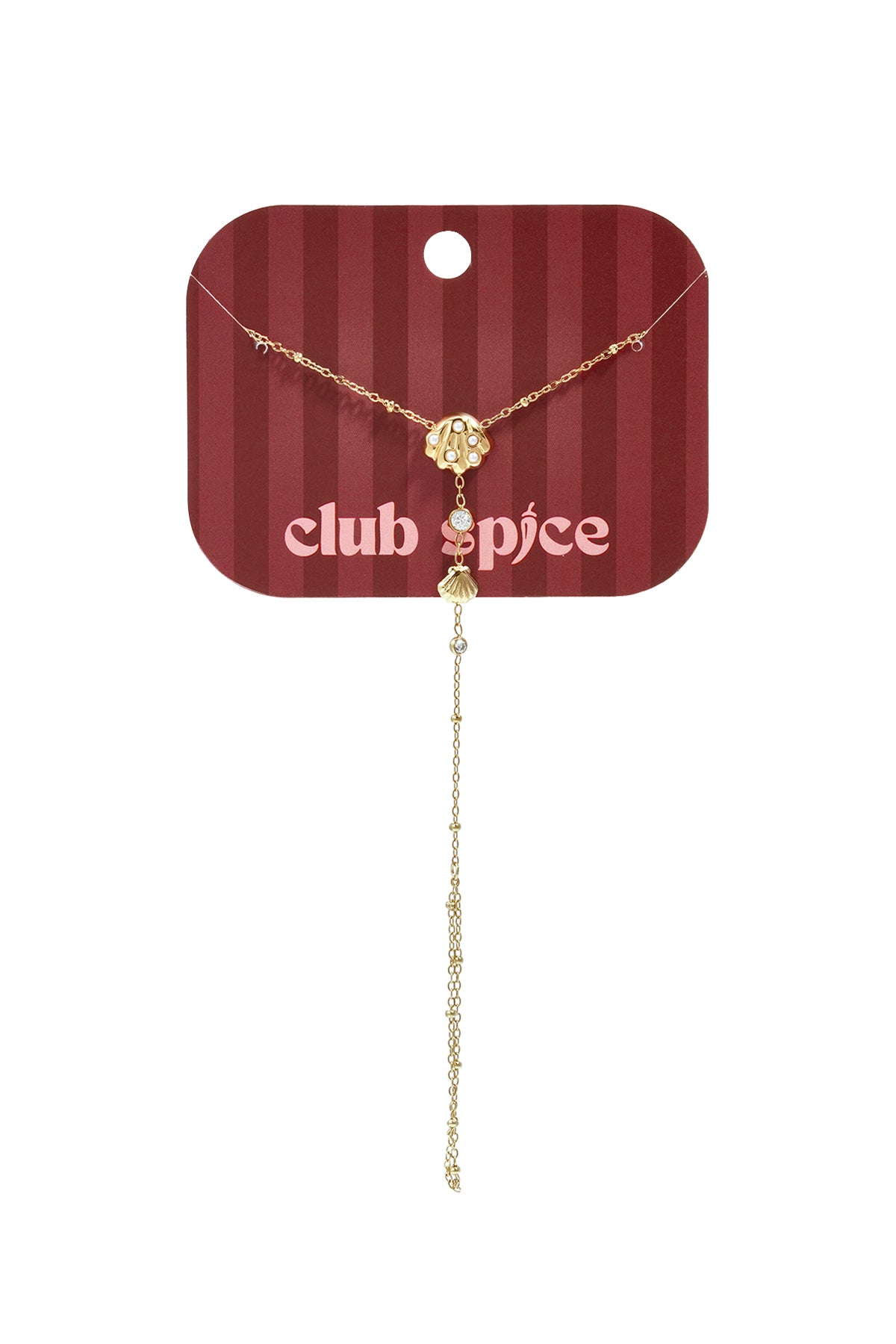 Handkette aus Edelstahl, Muschel, schlichte Alltagsserie, Damenschmuck