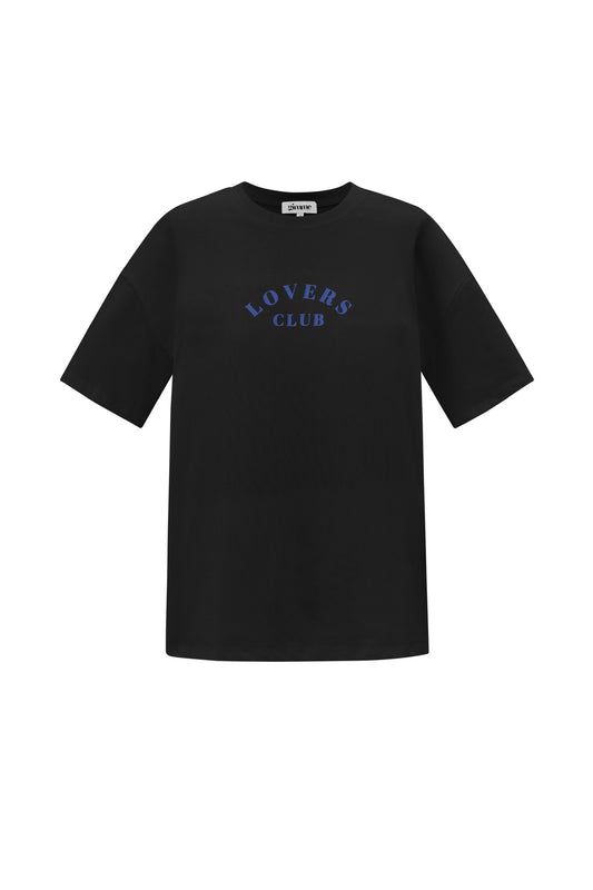 Cotton Damen T-Shirt Casual Letters