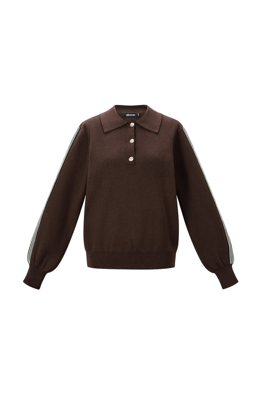 strickpullover-damen-streifen-frontansicht