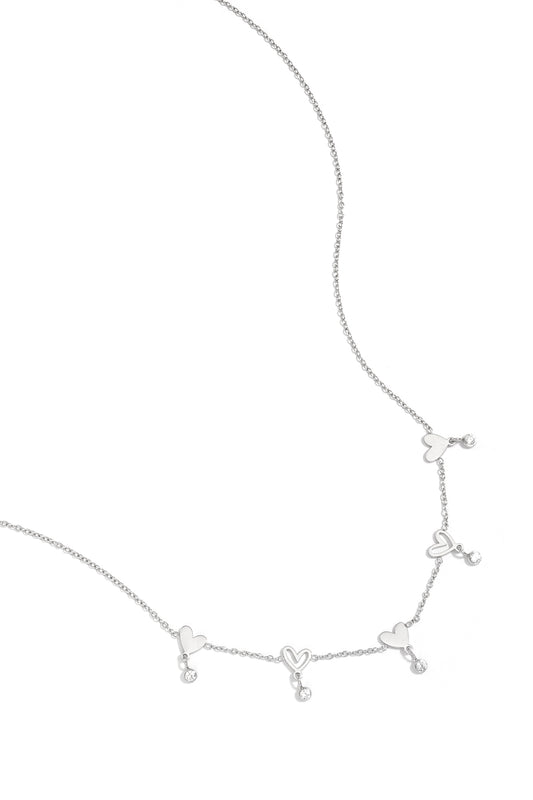 Stainless Steel Chain Necklaces Heart Casual Daily Simple Series Women's jewelry