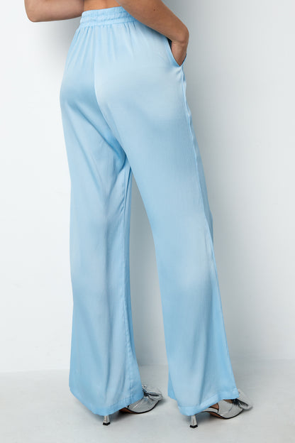 Gewebte Polyester Damen Gerade Hosen Casual Einfarbig Frühling/Sommer