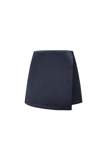 Gewebte Polyesterfaser Damen-Pantskirt Casual Einfarbig Herbst/Winter