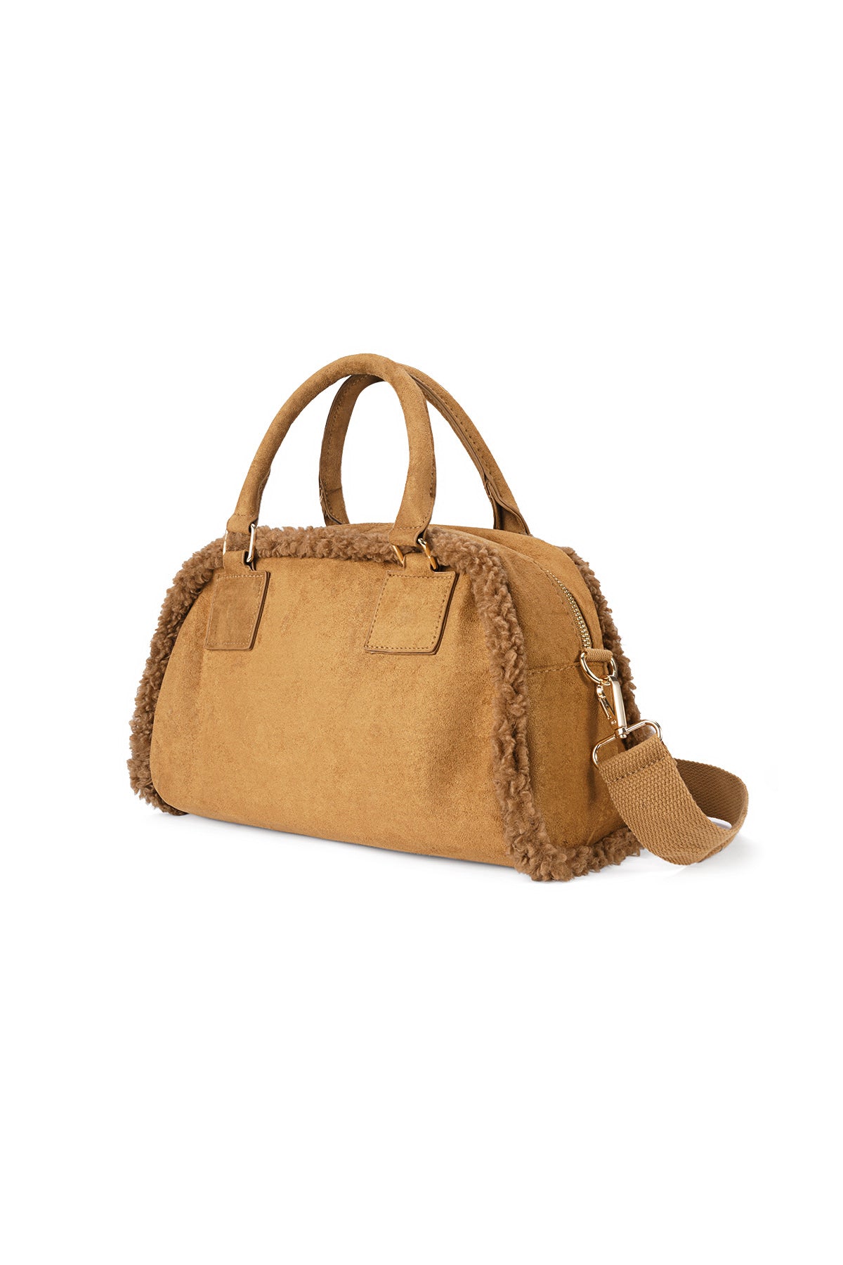 Umhängetasche mit Teddy-Details
