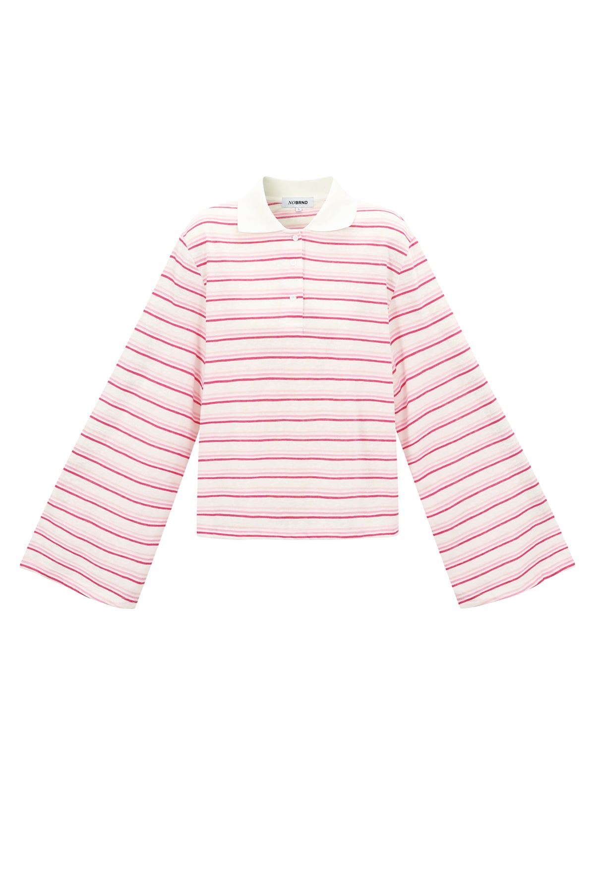 Gestreiftes Stretch-Polo-Set