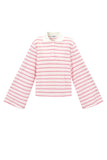 Gestreiftes Stretch-Polo-Set