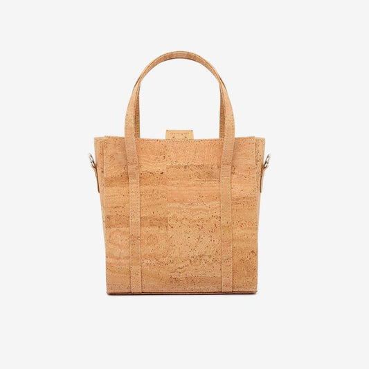 Handtasche mit Schultergurt aus Naturkork