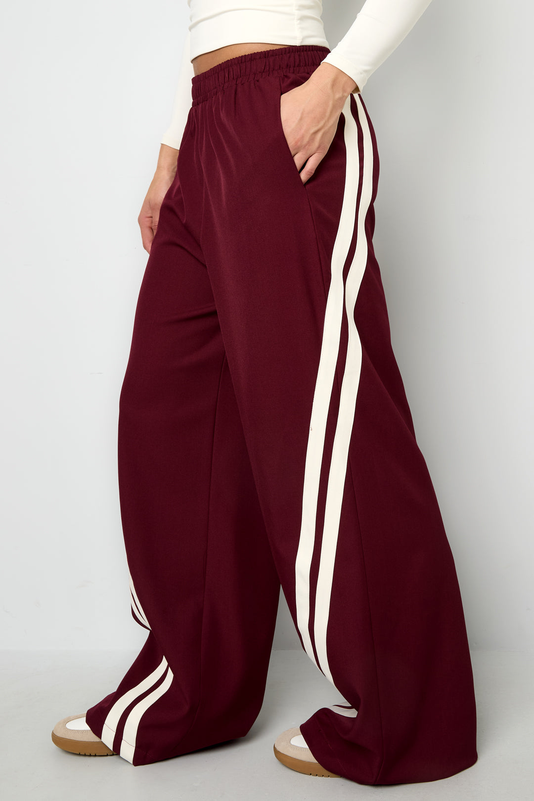 Gestreifte Hose
