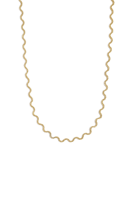 Halsketten aus Edelstahl, schlichte Alltagskette, Damenschmuck