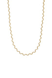 Halsketten aus Edelstahl, schlichte Alltagskette, Damenschmuck