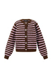Gestreifter Cardigan
