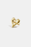 Statement-Ringe, Herz, Casual, Alltag, Schlichte Serie, Damenschmuck