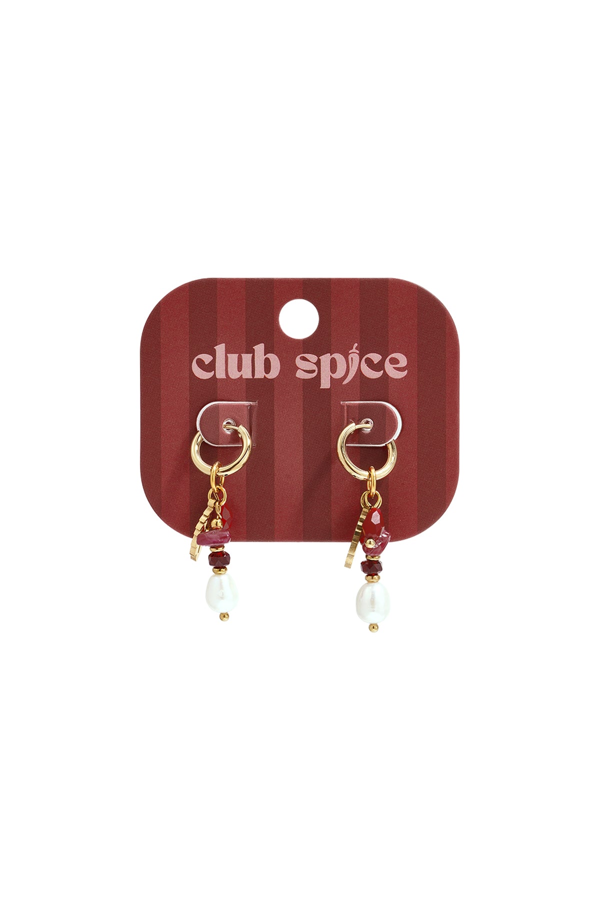 Ohrringe aus Edelstahlperlen, schlichte Alltags-Serie, Damenschmuck