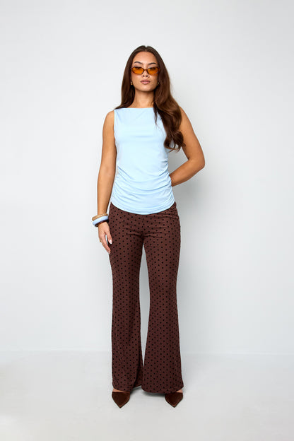 Gepunktete Hose