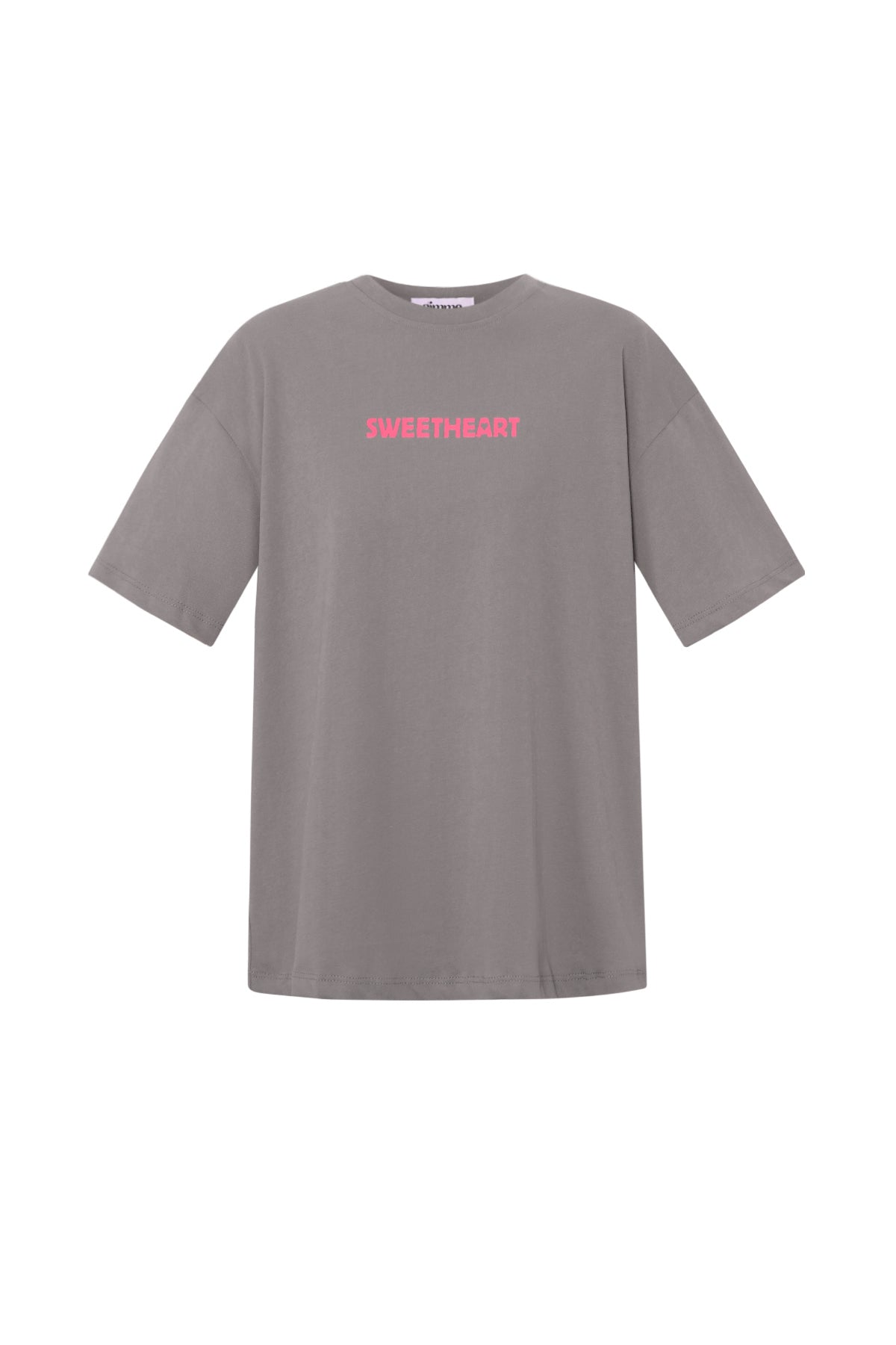 Strick Damen T-Shirt Casual Letters