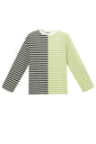 Langarmshirt mit Blockstreifen