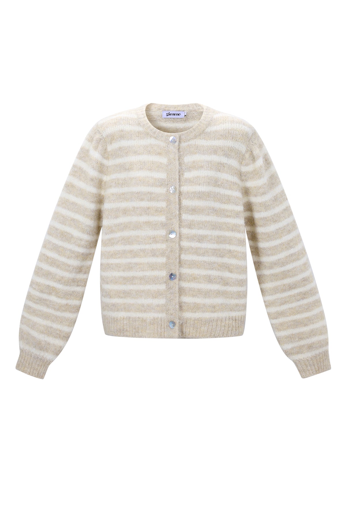 Gestreifter Cardigan