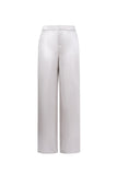 Gewebte Polyesterfasern Damen-Hose Gerade Schnitt Casual Einfarbig Herbst/Winter