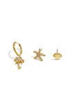Ohrring-Sets aus Edelstahl, Seestern, schlichte Alltagsserie, Damenschmuck