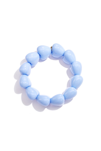 Armband mit großen Herzperlen