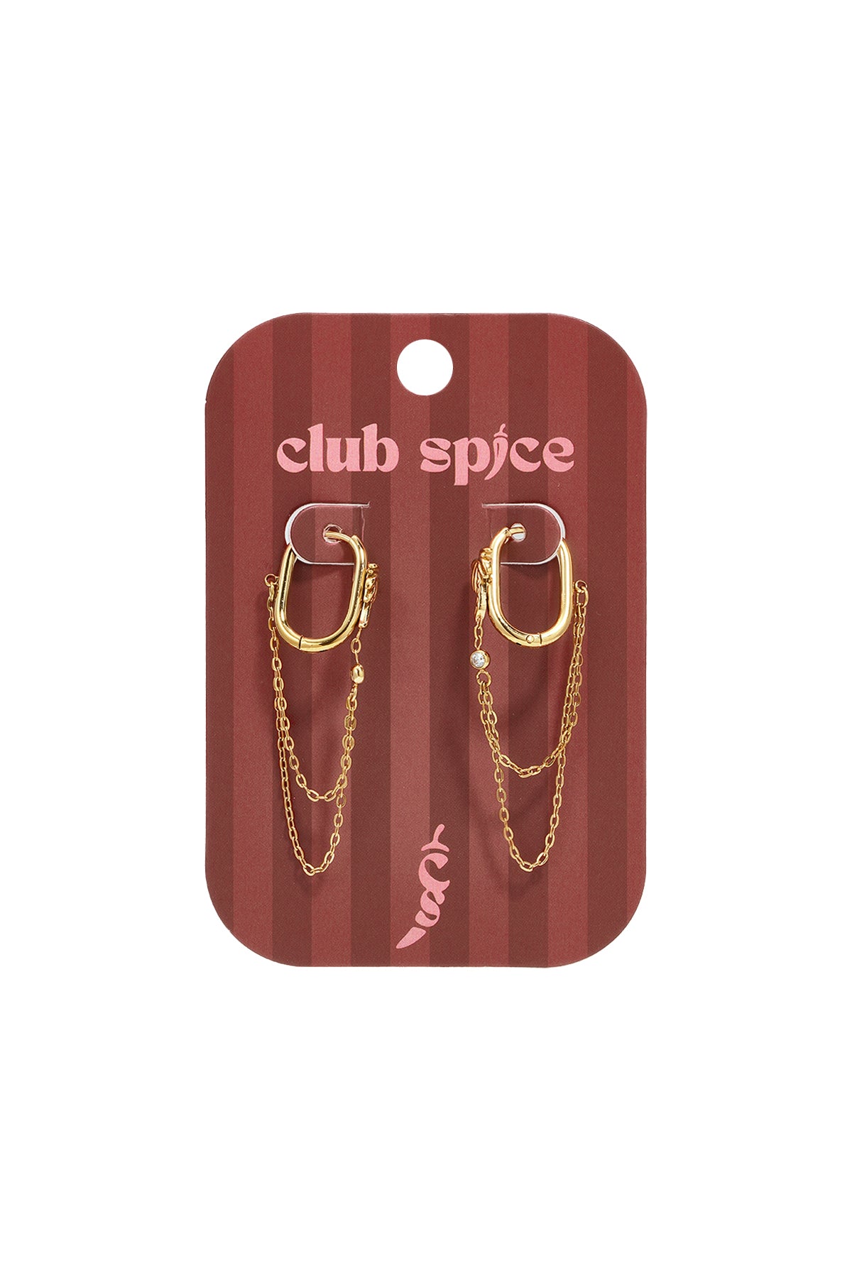 Hängeohrringe mit Kette, schlicht, einfach für den Alltag, Damenschmuck