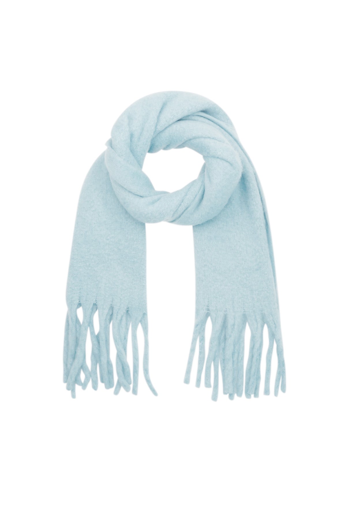 Farbenfroher Winterschal