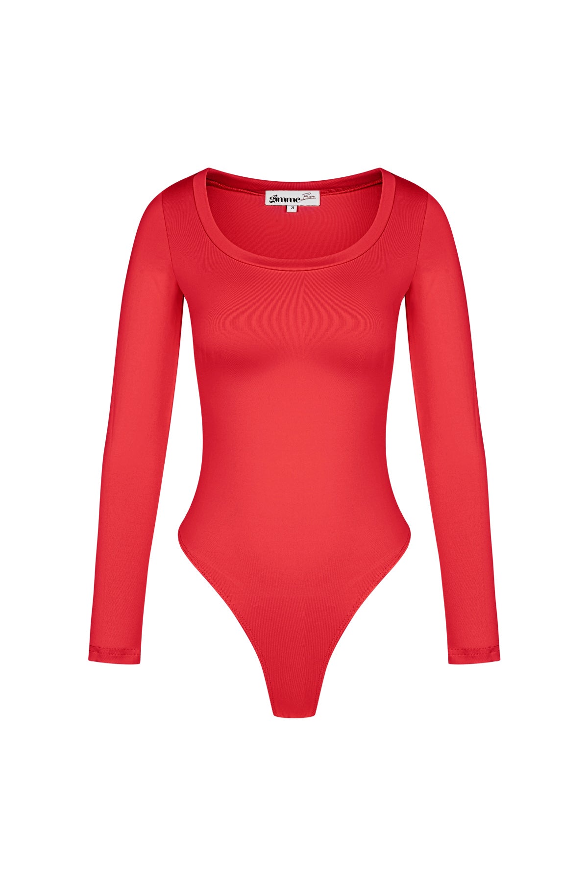 Polyester Damen Langarm-Bodysuit Hohe Dehnbarkeit Formanpassend