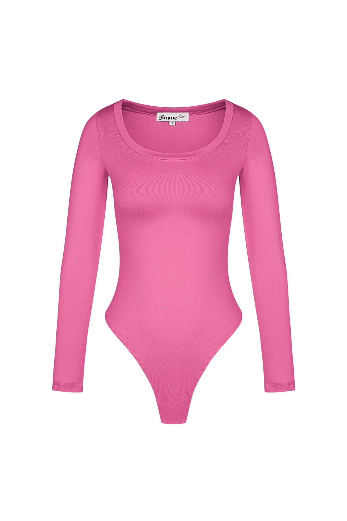 Polyester Damen Langarm-Bodysuit Hohe Dehnbarkeit Formanpassend