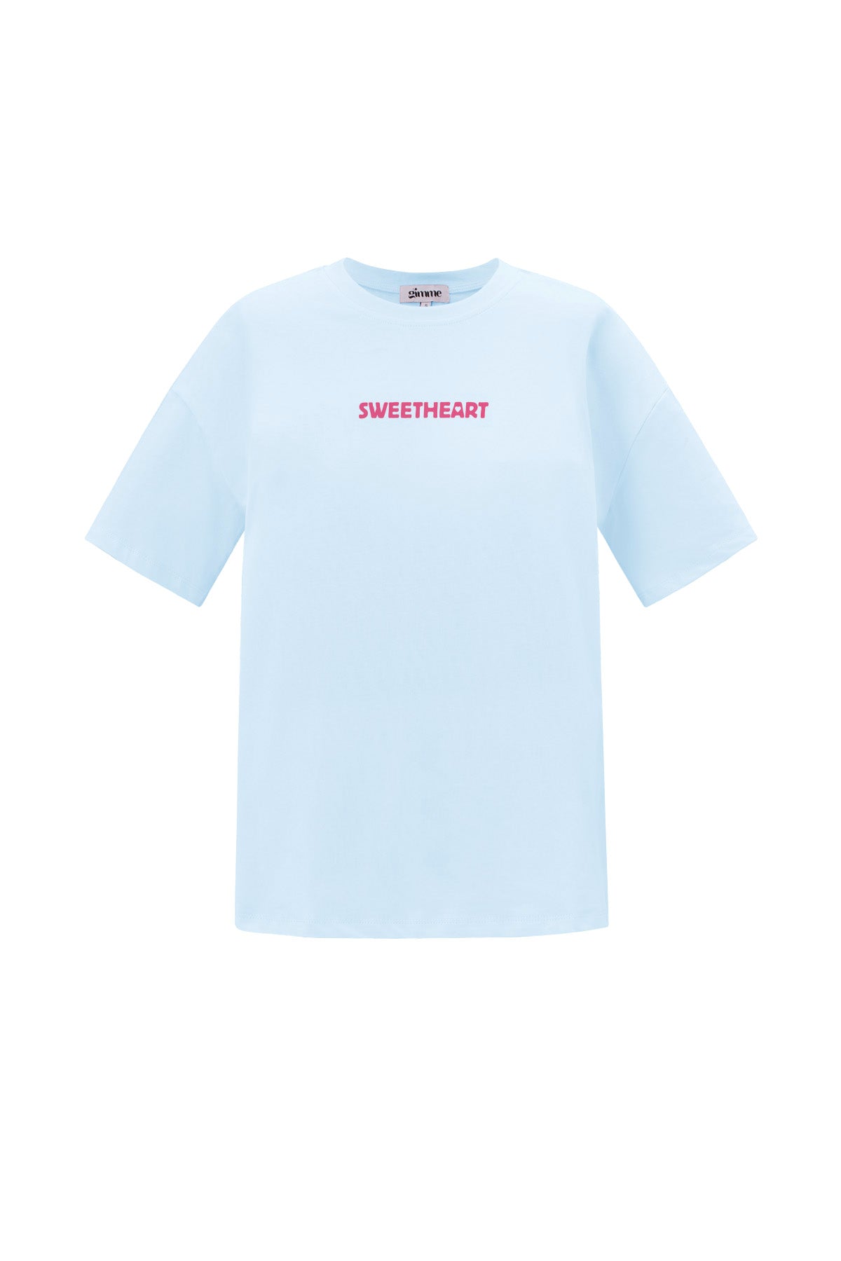 Strick Damen T-Shirt Casual Letters