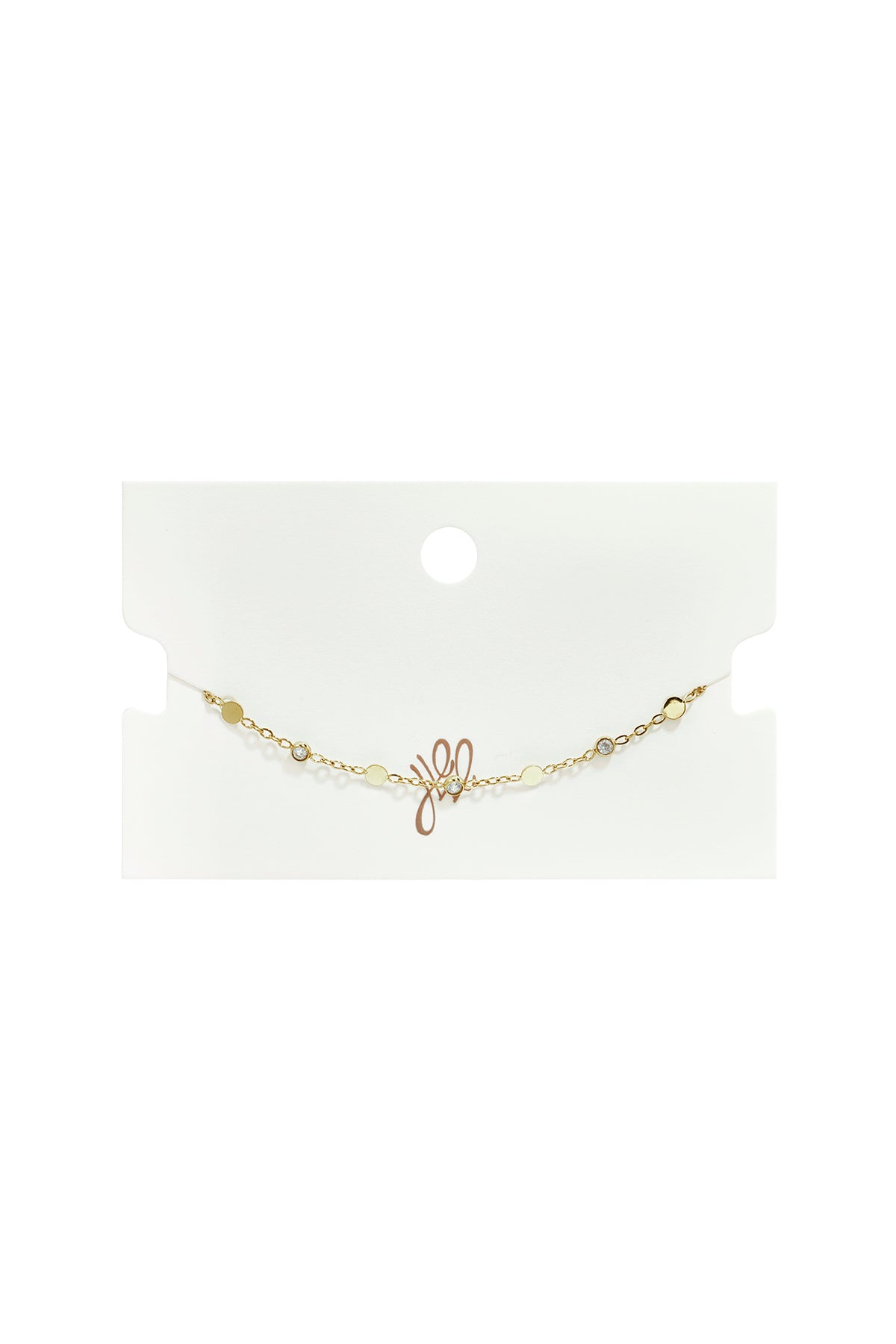 Edelstahl-Charm-Armbänder, schlichte Serie „Kreis“, Damenschmuck