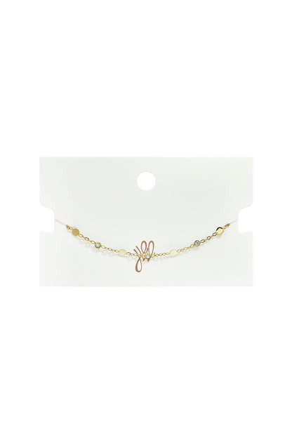 Edelstahl-Charm-Armbänder, schlichte Serie „Kreis“, Damenschmuck