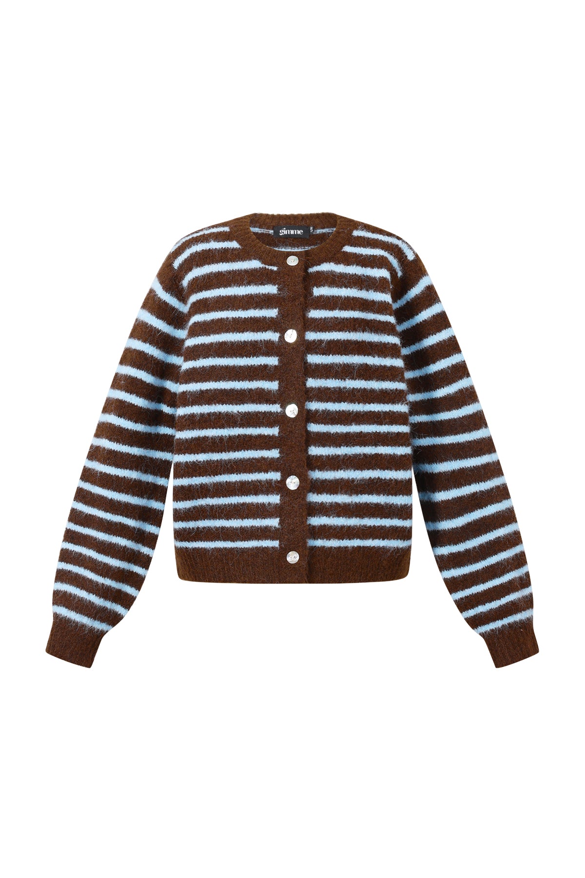 Gestreifter Cardigan