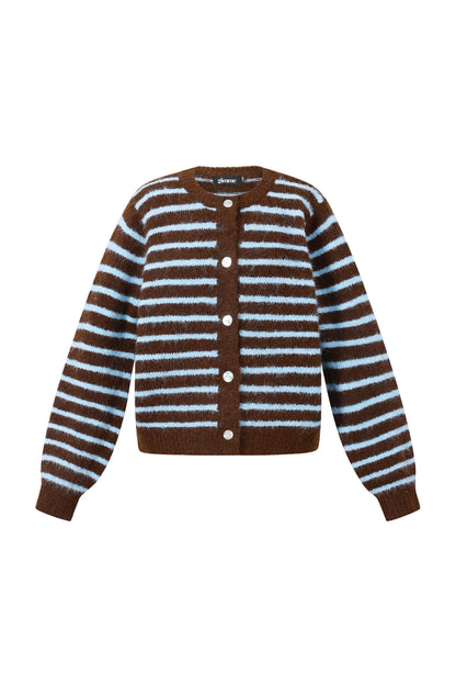Gestreifter Cardigan