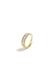 Verstellbarer Statement-Ring mit Strasssteinen