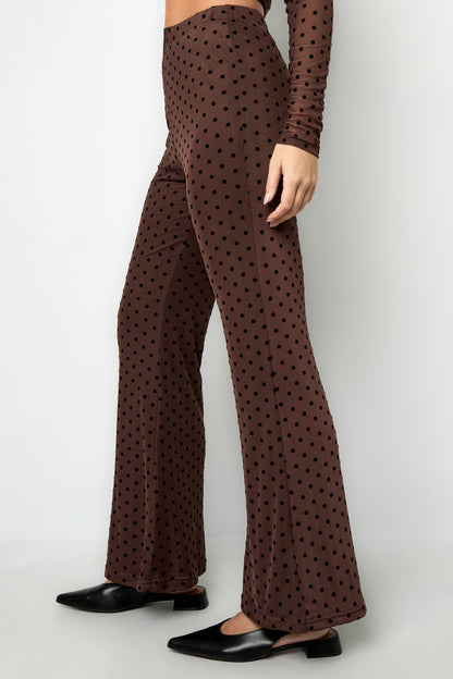 Gepunktete Hose