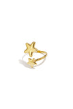 Minimalistische Ringe aus Edelstahl, Star Simple Daily Simple Serie, Damenschmuck