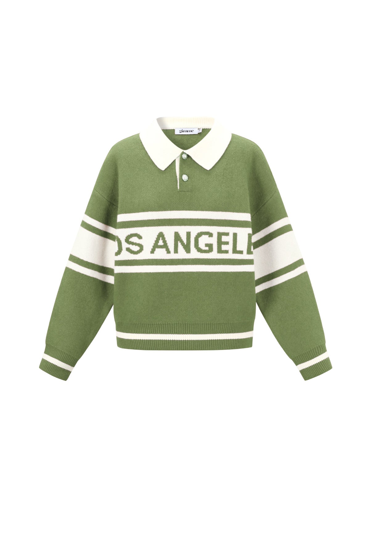 Gestrickte Polyesterfaser Damen Strickpullover Sporty Letters