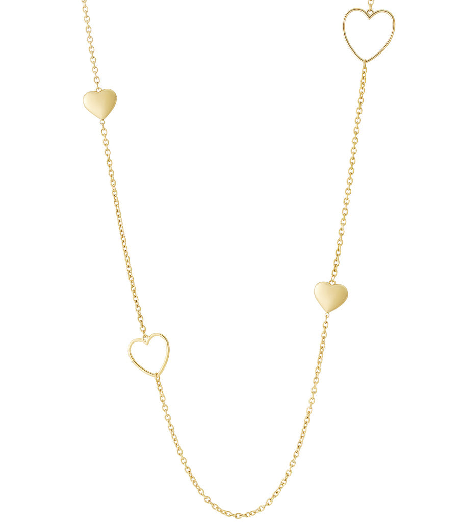 Lange Halskette Amour