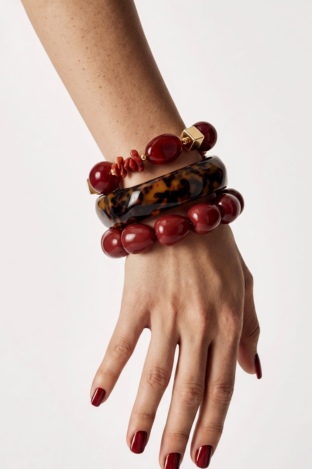 Armbänder aus Harzperlen, Serie „Süßer, romantischer Alltag“, Damenschmuck