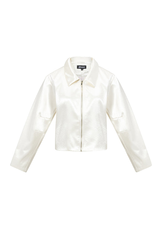 Woven Polyester Fiber Damenjacke Casual Herbst/Winter Solid Color