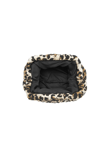 Schultertaschen Leopardenmuster Lässig Baumwolle Alltagsaccessoires