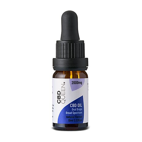 CBD Queen- Broad Spectrum Oil 20% - 2000mg - Natural - 10ml