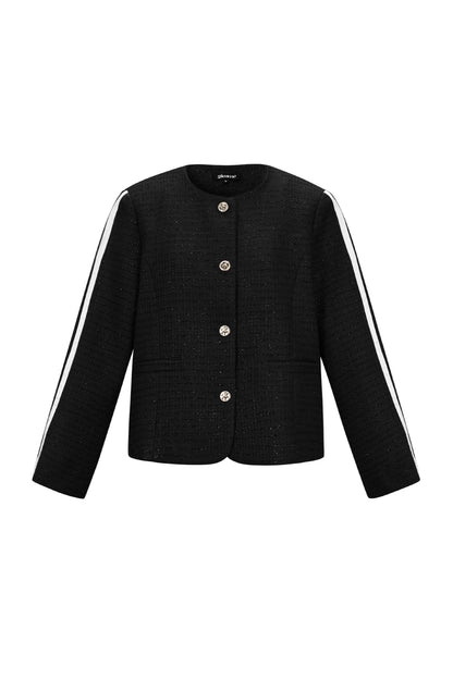 gewebte-karo-damenjacke-elegant-fabric-texture-close